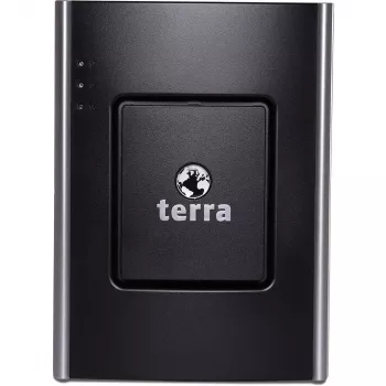 TERRA MINISERVER G6 E-2434/32/2x960/C/WS2025E, 3.4 GHz, E-2434, 32 GB, DDR5-SDRAM, 1.92 TB, Mini Tornis