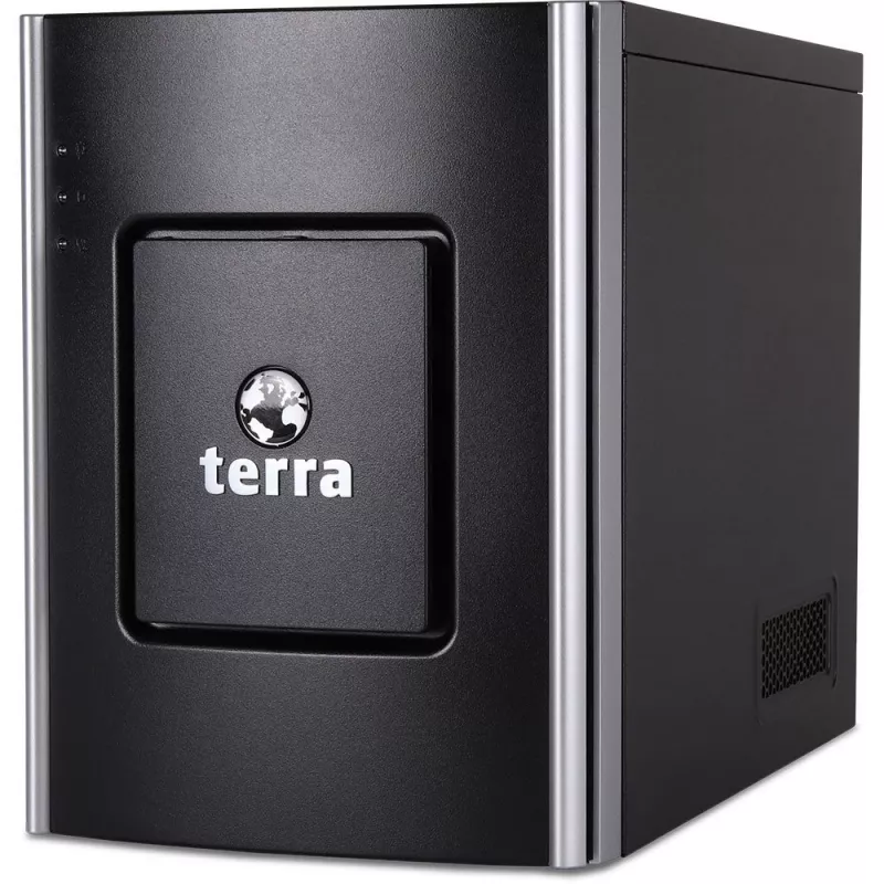 TERRA MINISERVER G6 E-2434/32/2x960/C/WS2025E, 3.4 GHz, E-2434, 32 GB, DDR5-SDRAM, 1.92 TB, Mini Tornis
