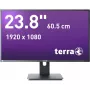TERRA 3030250 datora monitors 60,5 cm (23,8 collas) 1920 x 1080 pikseļi Full HD LED melns
