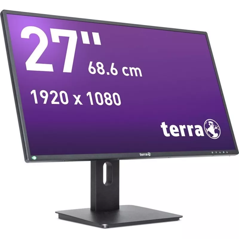 TERRA LCD/LED 2756W PV V4 melns GREENLINE PLUS datora monitors 68,6 cm (27 collas) 1920 x 1080 pikseļi Full HD melns