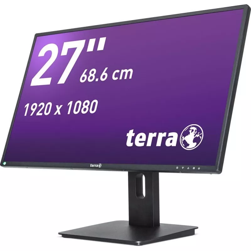 TERRA LCD/LED 2756W PV V4 melns GREENLINE PLUS datora monitors 68,6 cm (27 collas) 1920 x 1080 pikseļi Full HD melns