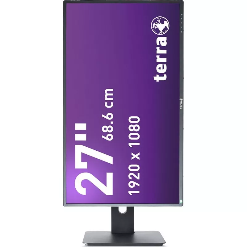 TERRA LCD/LED 2756W PV V4 melns GREENLINE PLUS datora monitors 68,6 cm (27 collas) 1920 x 1080 pikseļi Full HD melns