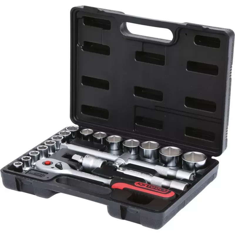 Uzgriežņu atslēgu komplekts KS Tools 911.0620 1/2 collas piedziņa 20 galviņas 3.3 kg