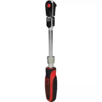 Sprūdrata uzgriežņatslēga KS Tools 914.1420, hroma-vanādija tērauds, 72 sprūdrata galviņas, sertificēta DIN/ISO