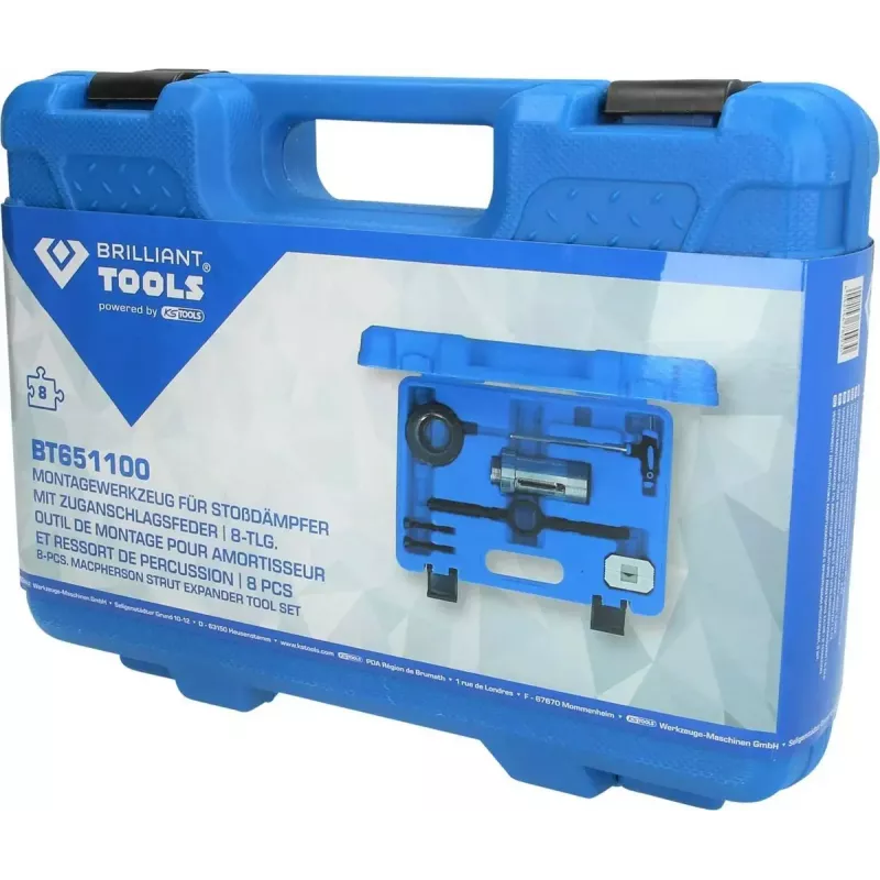 Mehāniķu instrumentu komplekts Brilliant Tools BT651100
