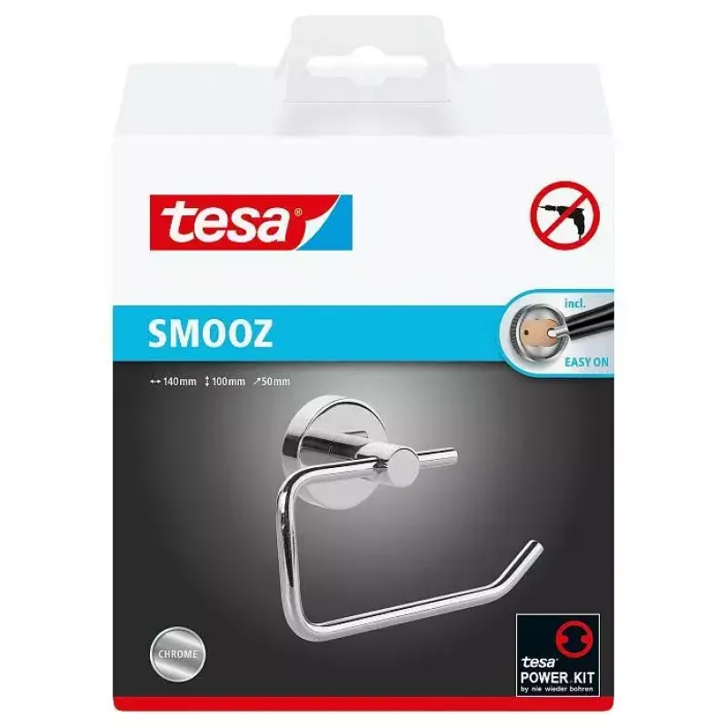 Sienas stiprinājuma turētājs TESA Smooz 40314-00000-00