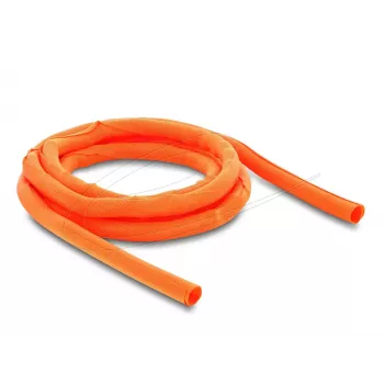 Kabeļu aizsarguzmava pašaizveroša DELOCK 2 m x 10 mm oranža