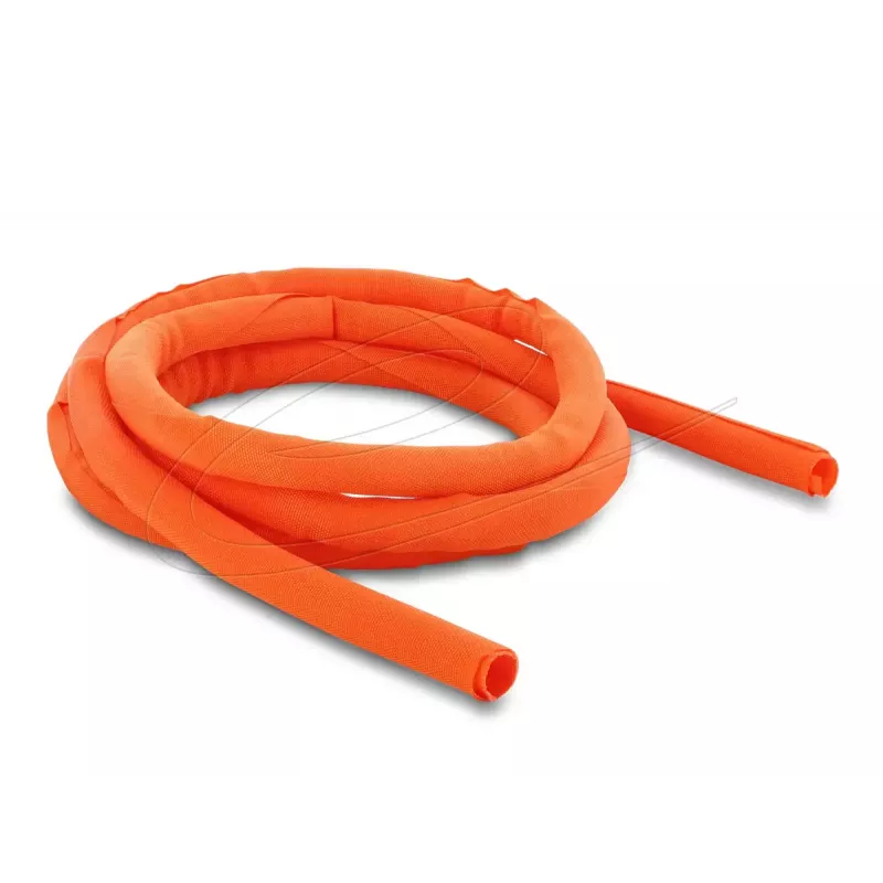 Kabeļu aizsargcaurule, pašaizveroša, DELOCK, 2 m × 16 mm, oranža