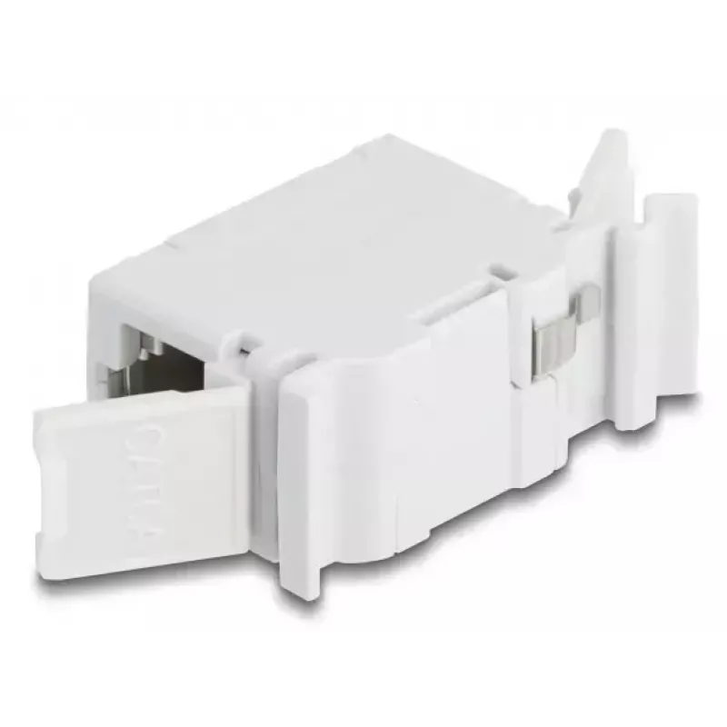 DeLOCK 90768 keystone modulis plakans pelēks RJ-45