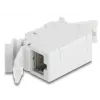 DeLOCK 90768 keystone modulis plakans pelēks RJ-45