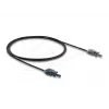 DELOCK optiskais adapteris 90998 daudzmodu POF kabelis 100 cm melns/pelēks