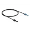 Šķiedru optikas adapteris DELOCK 91023 daudzmodu, plastmasas POF kabelis 1,0 m, melns/zils