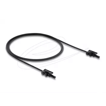 Šķiedru optikas adapteris DELOCK 91036 daudzmodu, melns, 100 cm kabelis, 1 gab.