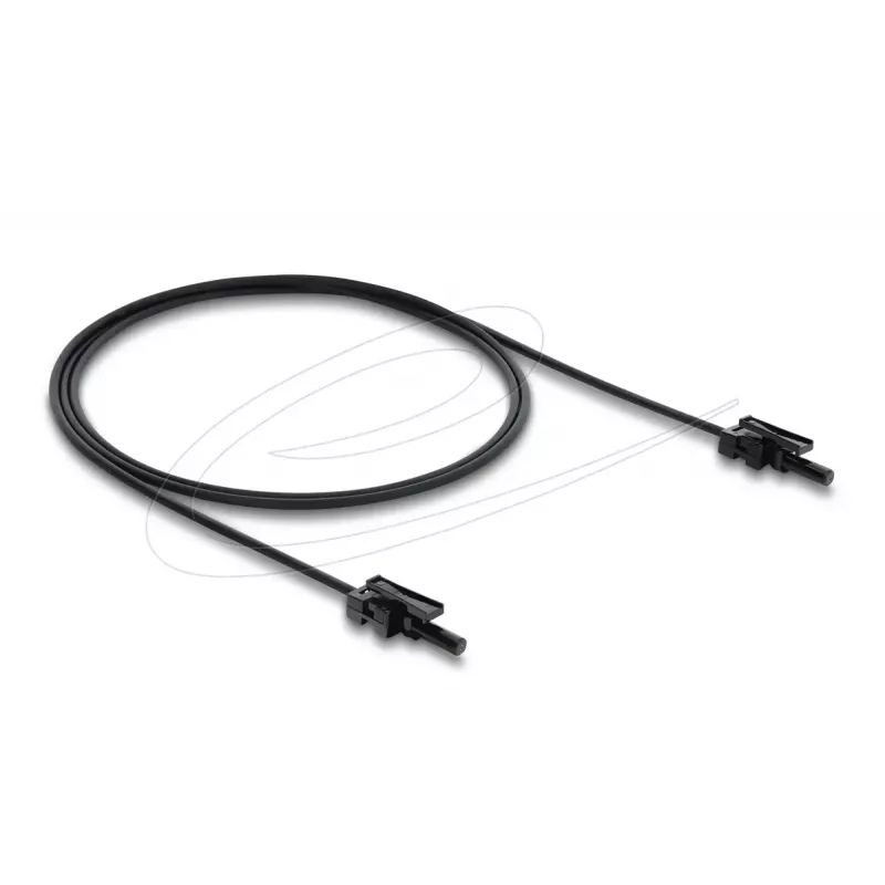 Šķiedru optikas adapteris DELOCK 91036 daudzmodu, melns, 100 cm kabelis, 1 gab.