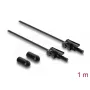 Šķiedru optikas adapteris DELOCK 91036 daudzmodu, melns, 100 cm kabelis, 1 gab.