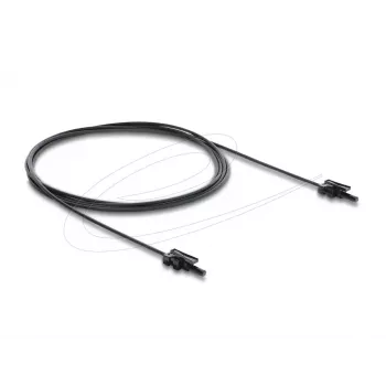 DELOCK plastmasas POF optiskās šķiedras kabelis HFBR 4532‑4532Z Simplex ST‑uz‑ST 2 m