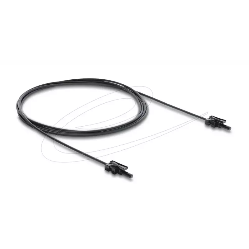 DELOCK plastmasas POF optiskās šķiedras kabelis HFBR 4532‑4532Z Simplex ST‑uz‑ST 2 m