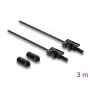 DELOCK optiskās šķiedras POF plastmasas kabelis HFBR 4532-4532Z simplekss ST–ST 3 m