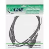 InLine strāvas kabelis, kontaktdakša vīrišķā Anglija / Euro 8 sievišķā, 1,8 m, BS 1363, C7 savienotājs, 250 V, 2,5 A