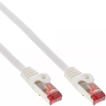InLine komutācijas kabelis S/FTP PiMF Cat.6 250MHz PVC varš balts 30m