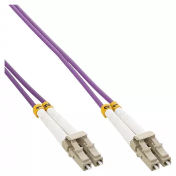 InLine Fiber Optical Duplex kabelis LC/LC 50/125µm OM4 50m, 50 m, OM4, 2x LC, 2x LC