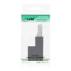 InLine ielāpu vada adapteris Cat.6A, RJ45 vīrišķais / sievišķais, leņķiski 90° uz leju