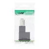 InLine plākstera kabeļa adapteris Cat.6A, RJ45 vīrišķais/sieviešu, leņķveida 90° pa kreisi