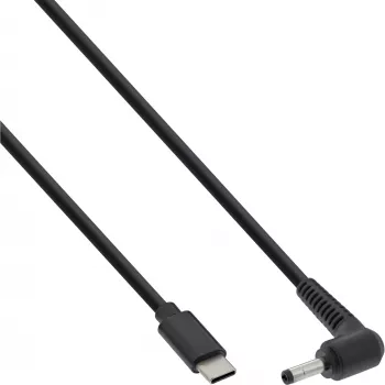 InLine USB-C uz BenQ/ASUS klēpjdatoru (apaļa/maza) uzlādes kabelis, 2 m