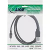 InLine USB līdzstrāvas barošanas adaptera kabelis, USB A spraudnis uz DC 3,5x1,35mm 3m