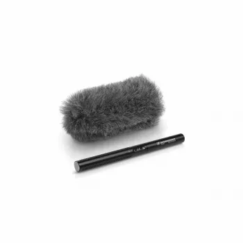 Uz kameras kondensatora mikrofons Sennheiser MKE 600 — 40–20000 Hz, 256 mm, mini XLR, melns