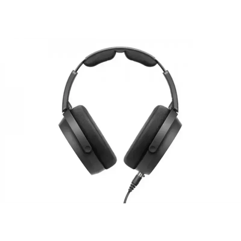 Apkārt auss liekamās vadu studijas austiņas Sennheiser HD 490 PRO PLUS — atvērta akustika, 38 mm draiveri, 130 Ω, 1,8 m kabelis, salokāmas, melnas