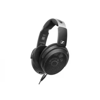 Apkārt auss liekamās vadu studijas austiņas Sennheiser HD 490 PRO PLUS — atvērta akustika, 38 mm draiveri, 130 Ω, 1,8 m kabelis, salokāmas, melnas