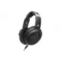 Apkārt auss liekamās vadu studijas austiņas Sennheiser HD 490 PRO PLUS — atvērta akustika, 38 mm draiveri, 130 Ω, 1,8 m kabelis, salokāmas, melnas