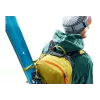 Lavīnas mugursoma DEUTER Alproof Lite 22 – 22 L, kurkuma/melna, viegla, izturīga