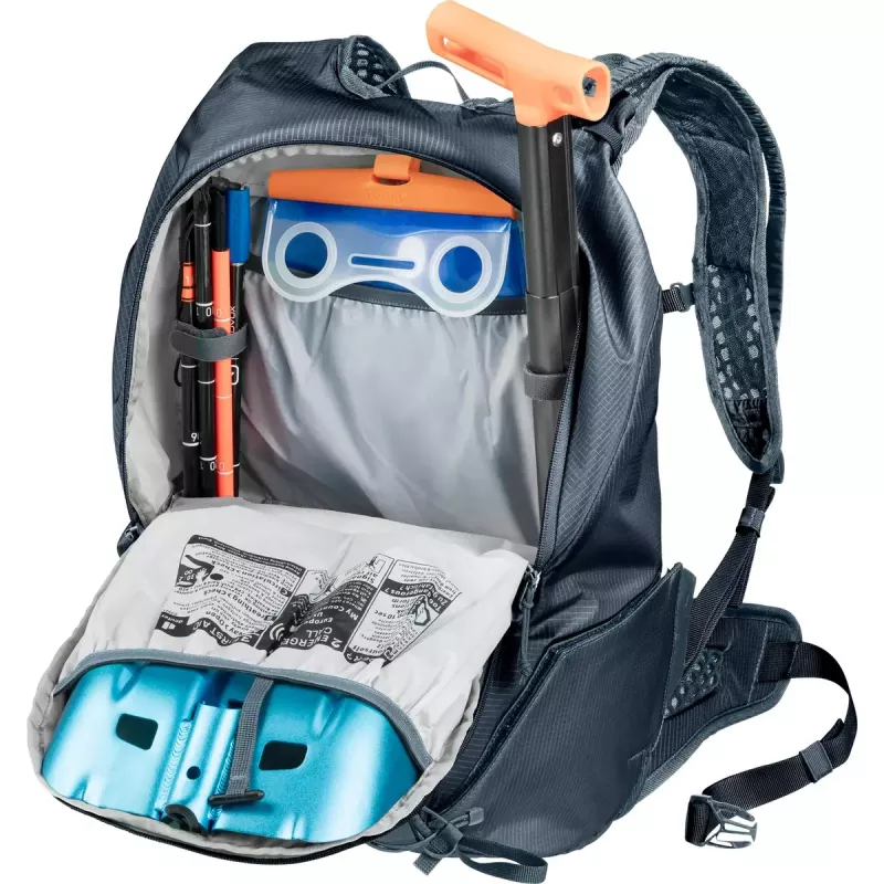 Sporta mugursoma DEUTER Updays 26 — 26 L, melna, poliamīds, 51×31×23 cm, bez PFAS