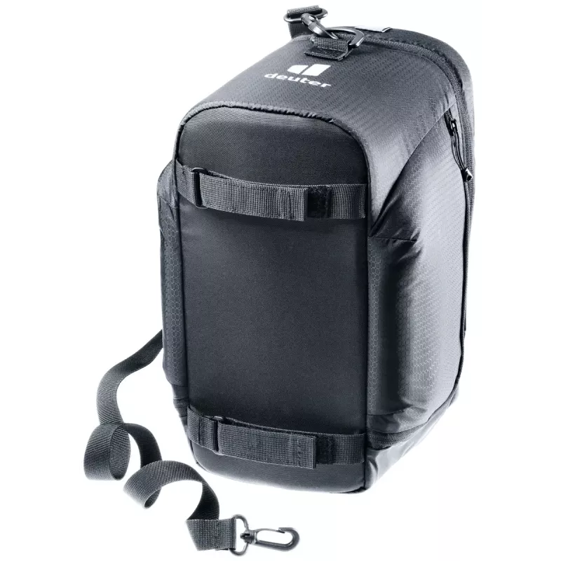 Velosipēda bagāžas somiņa DEUTER Rack Bag 10 — aizmugurējā stiprinājuma, 10 L, audums, 180×310×220 mm, melna