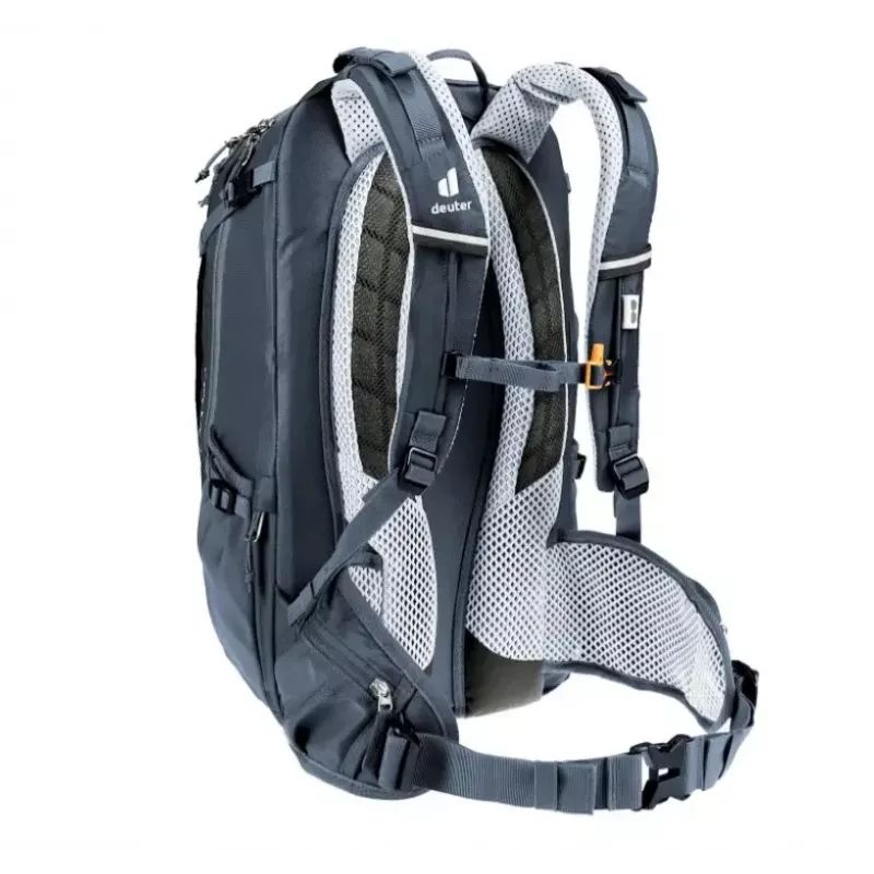 Mugursoma DEUTER Trans Alpine 24 — velosipēda mugursoma, 24 L, melna