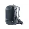 Mugursoma DEUTER Trans Alpine 24 — velosipēda mugursoma, 24 L, melna