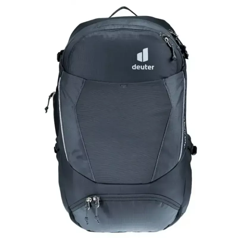 Mugursoma DEUTER Trans Alpine 24 — velosipēda mugursoma, 24 L, melna