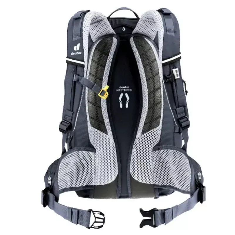 Mugursoma DEUTER Trans Alpine 24 — velosipēda mugursoma, 24 L, melna