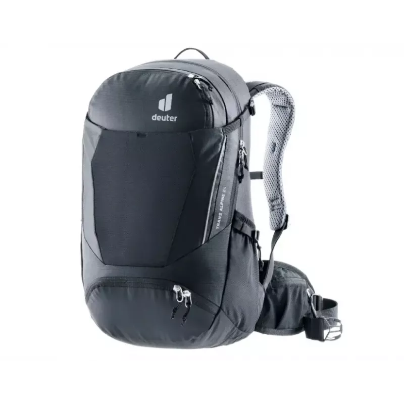 Mugursoma DEUTER Trans Alpine 24 — velosipēda mugursoma, 24 L, melna