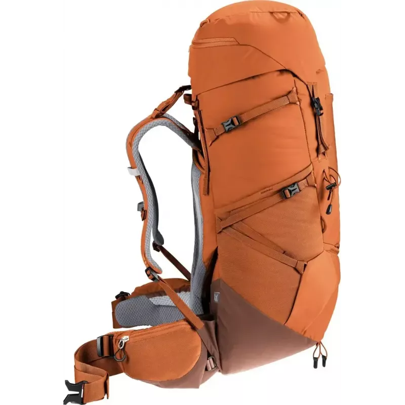 Trekking mugursoma DEUTER Aircontact Core 45+10 SL — kastaņbrūna-umbra, 45+10 L ietilpība
