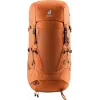 Trekking mugursoma DEUTER Aircontact Core 45+10 SL — kastaņbrūna-umbra, 45+10 L ietilpība