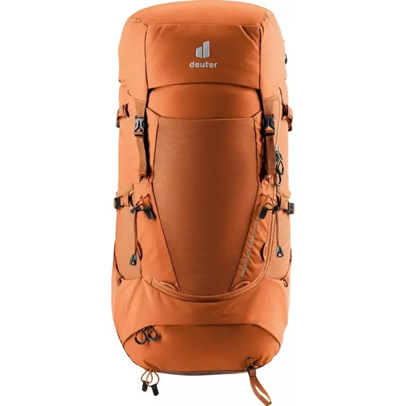 Trekking mugursoma DEUTER Aircontact Core 45+10 SL — kastaņbrūna-umbra, 45+10 L ietilpība