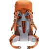 Trekking mugursoma DEUTER Aircontact Core 45+10 SL — kastaņbrūna-umbra, 45+10 L ietilpība