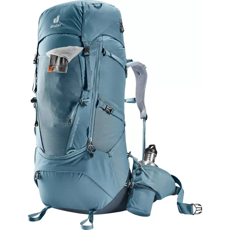 Mugursoma DEUTER Aircontact Core 60+10, iekšējais rāmis, 60 L (+10 L), 2,31 kg, Zila