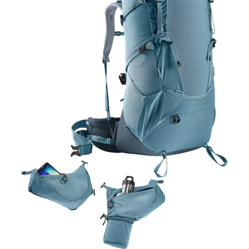 Mugursoma DEUTER Aircontact Core 60+10, iekšējais rāmis, 60 L (+10 L), 2,31 kg, Zila