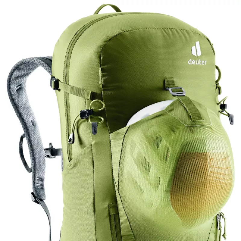 Pārgājienu mugursoma DEUTER Trail Pro 33 — 33 L, poliamīds, lietus pārvalks, ventilācija, gurnu josta