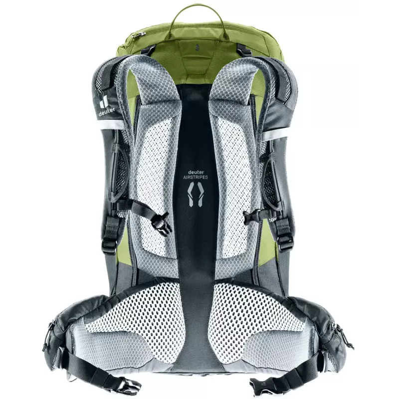 Pārgājienu mugursoma DEUTER Trail Pro 33 — 33 L, poliamīds, lietus pārvalks, ventilācija, gurnu josta