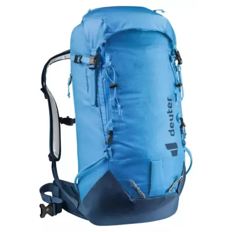 Mugursoma DEUTER Freescape Lite 26 L — bezrāmja slēpošanas tūres soma, 26 L, 1,18 kg, augšējā ielāde, zila